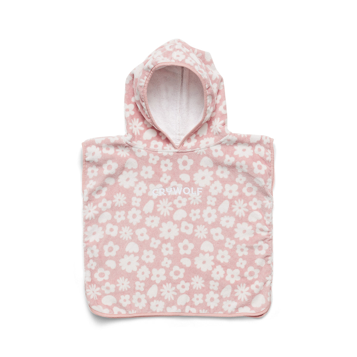 Crywolf  Baby Hooded Towel - Blush Floral