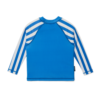 CRYWOLF BABY RASH VEST | DEEP SEA STRIPE