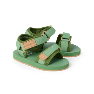 Crywolf Kids Beach Sandal - Coastal Green