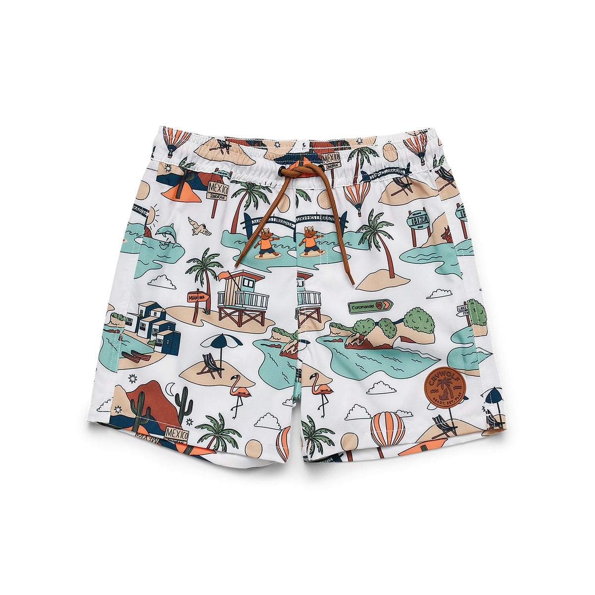 Crywolf Swim Board Short - Paradise