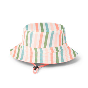 Crywolf Reversible Bucket Sunhat - Summer Stripe