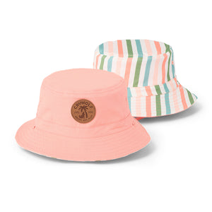 Crywolf Reversible Bucket Sunhat - Summer Stripe