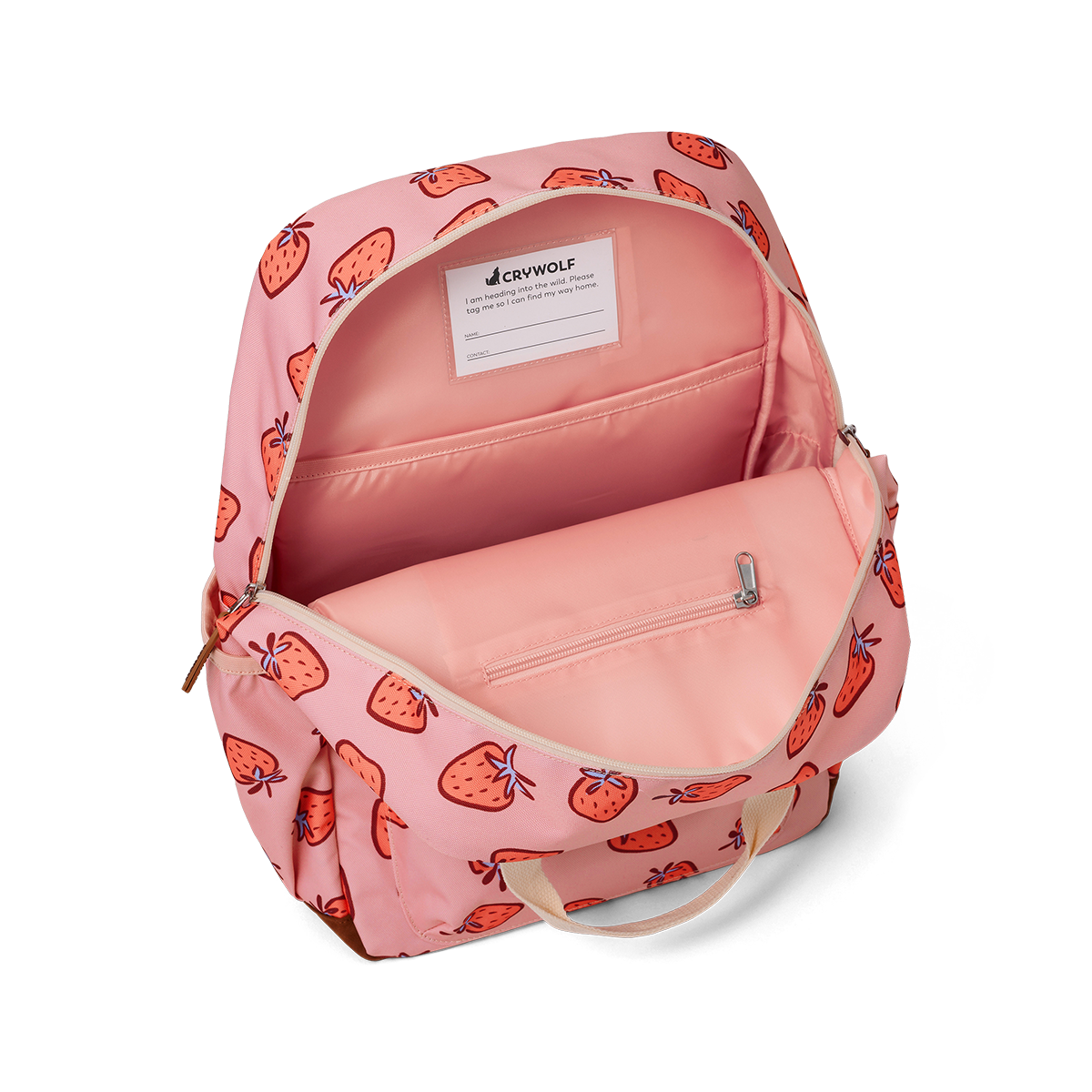 CRYWOLF LARGE BACKPACK | STRAWBERRY SPLASH