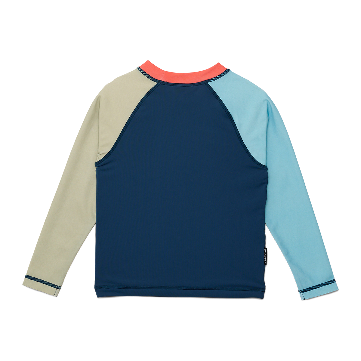 CRYWOLF LONG SLEEVE RASH VEST | OCEAN COLOUR BLOCK