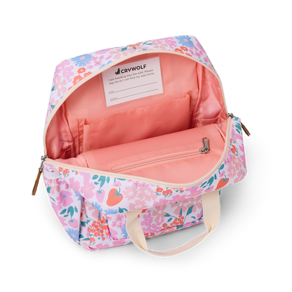CRYWOLF MINI BACKPACK | BERRY GARDEN
