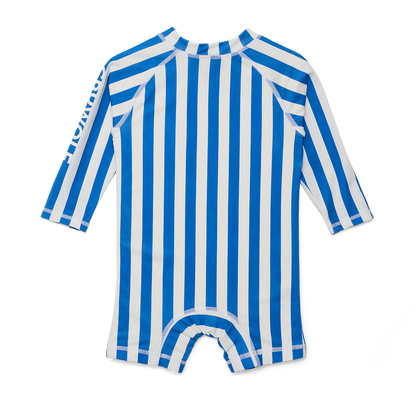 CRYWOLF SWIM RASHSUIT | DEEP SEA STRIPE