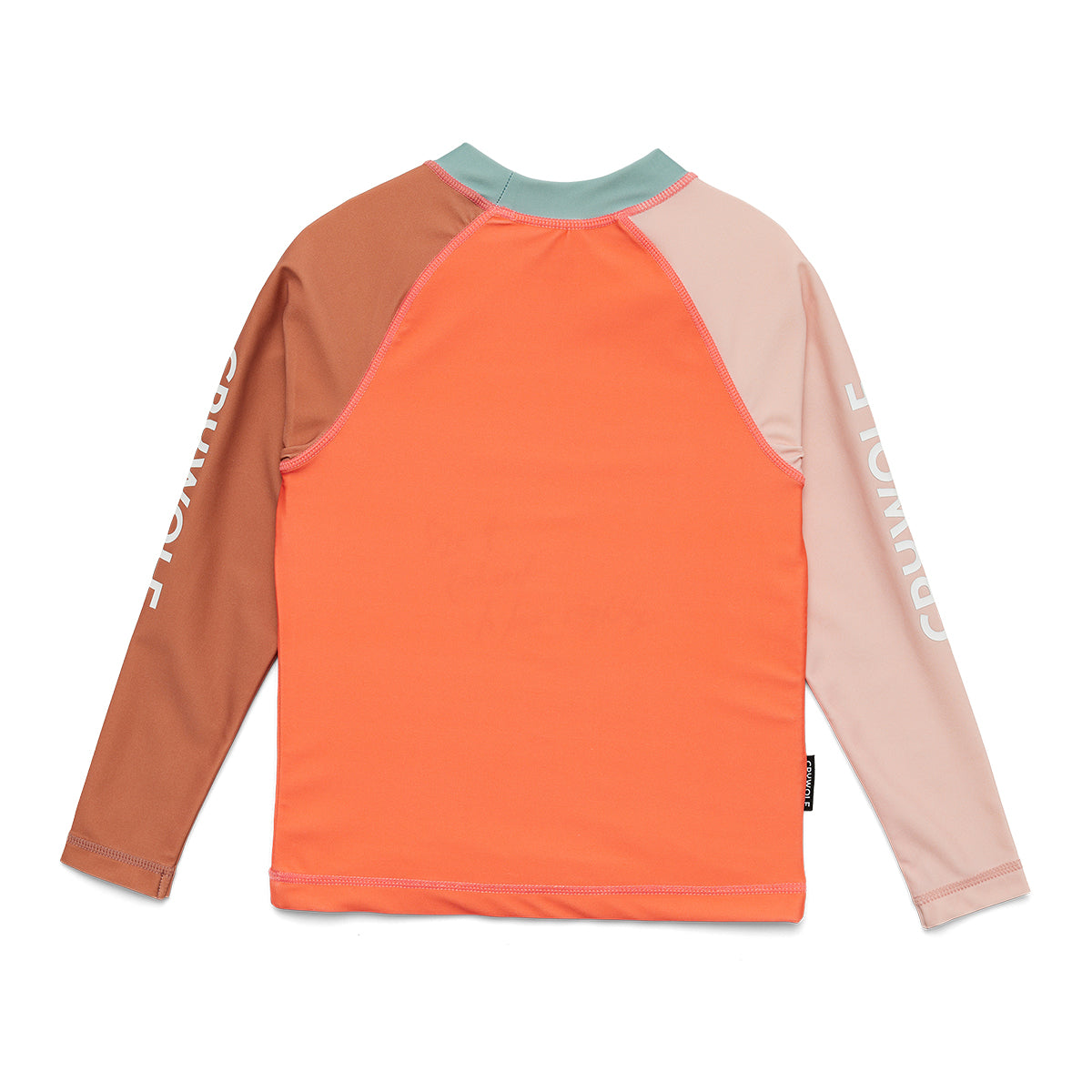 Crywolf Long Sleeve Swim Rashie - Sunset Colour Block