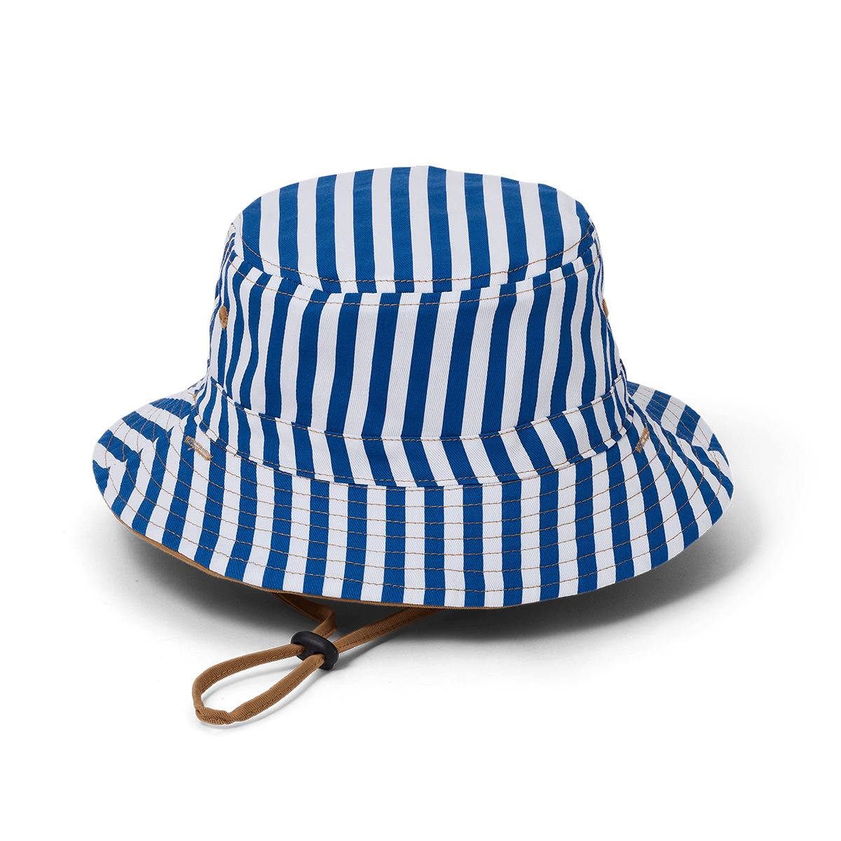 CRYWOLF REVERSIBLE BUCKET HAT | DEEP SEA STRIPE