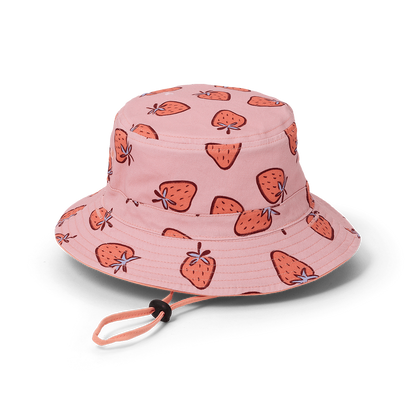 CRYWOLF REVERSIBLE BUCKET HAT | STRAWBERRY SPLASH