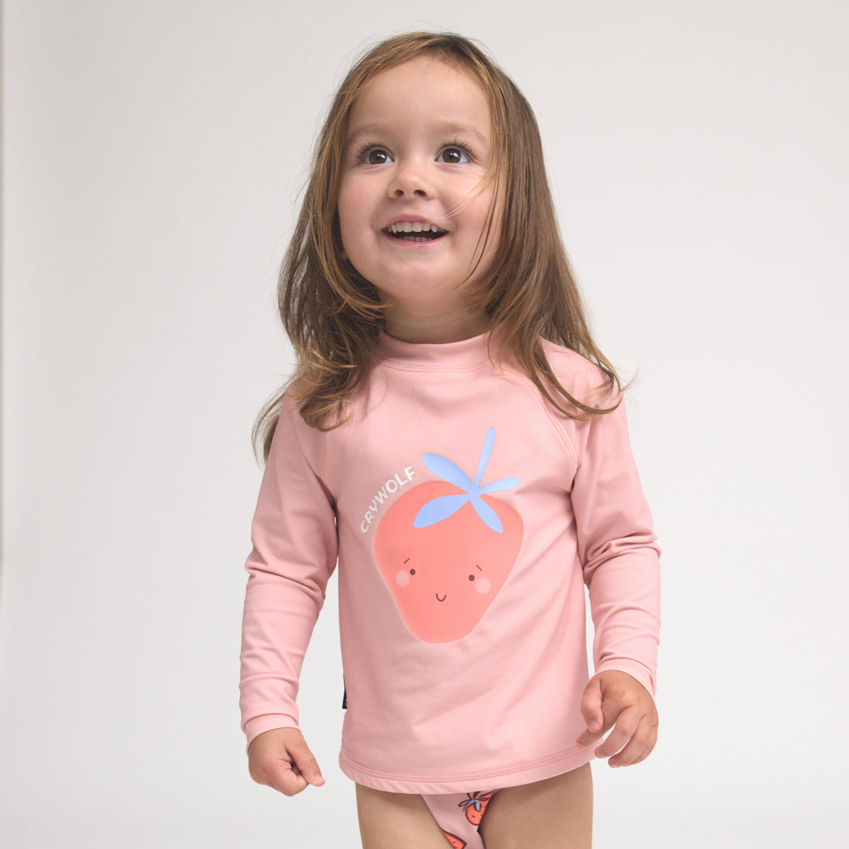 CRYWOLF BABY RASH VEST | SUMMER STRAWBERRY