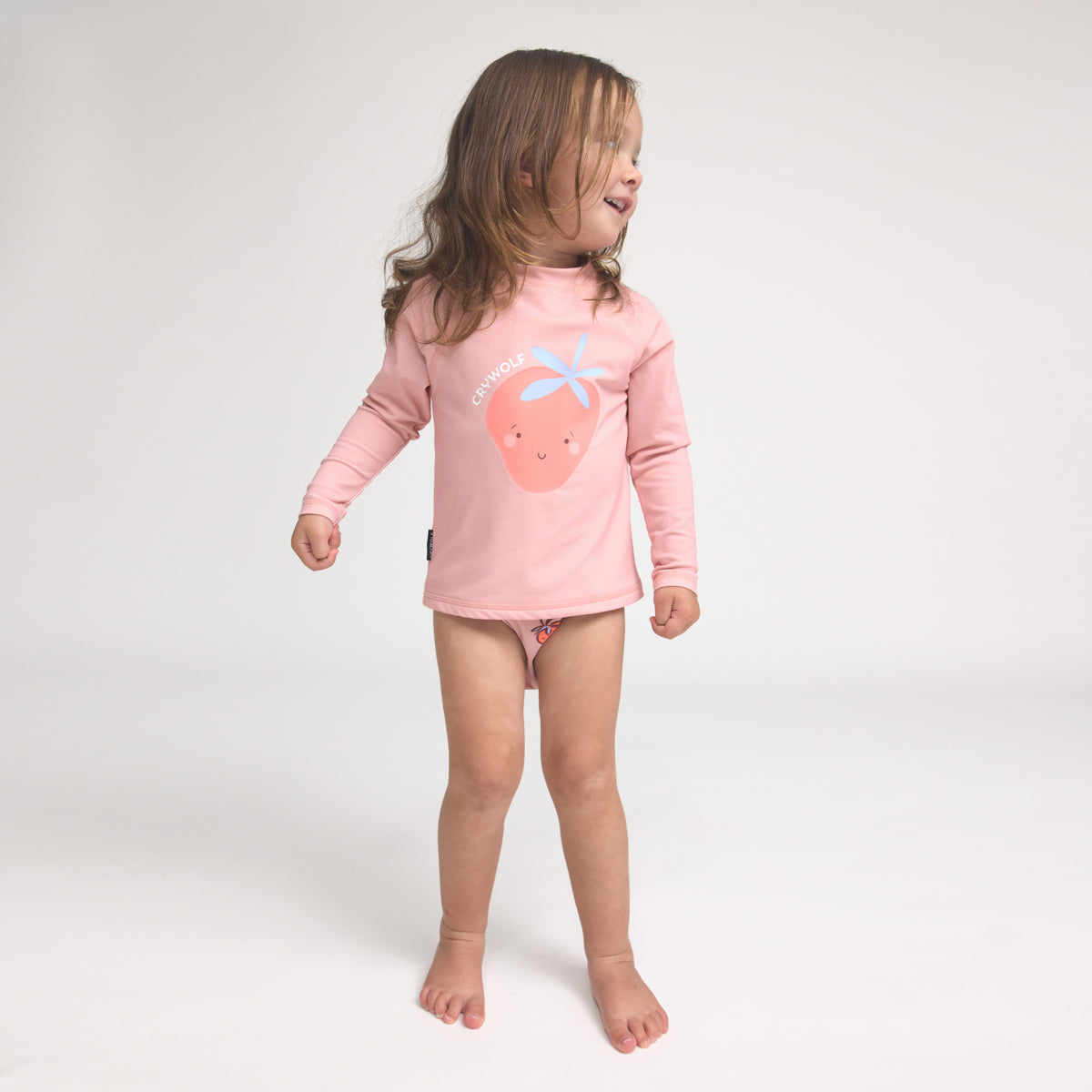 CRYWOLF BABY RASH VEST | SUMMER STRAWBERRY