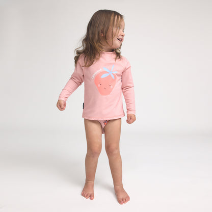 CRYWOLF BABY RASH VEST | SUMMER STRAWBERRY