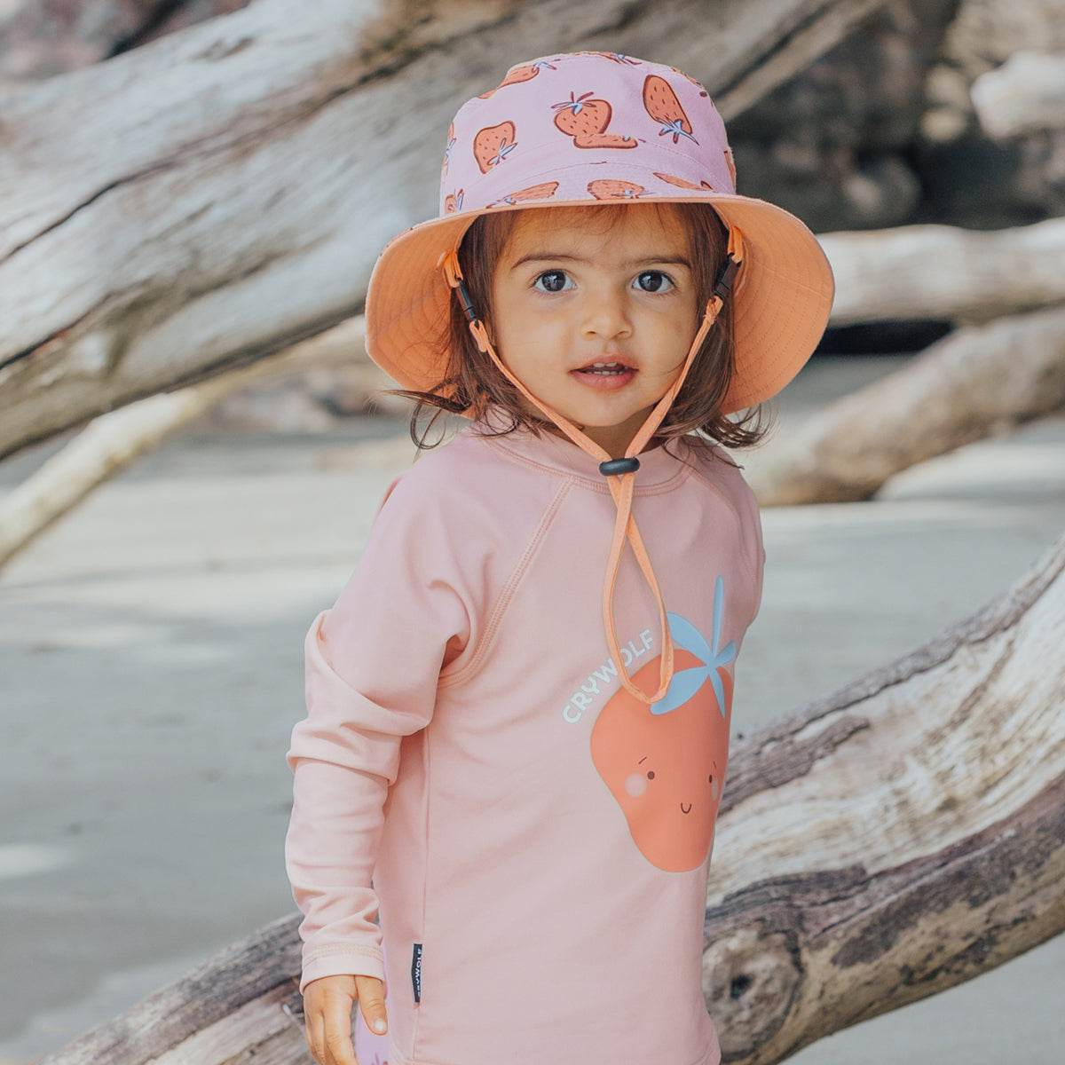 CRYWOLF BABY RASH VEST | SUMMER STRAWBERRY