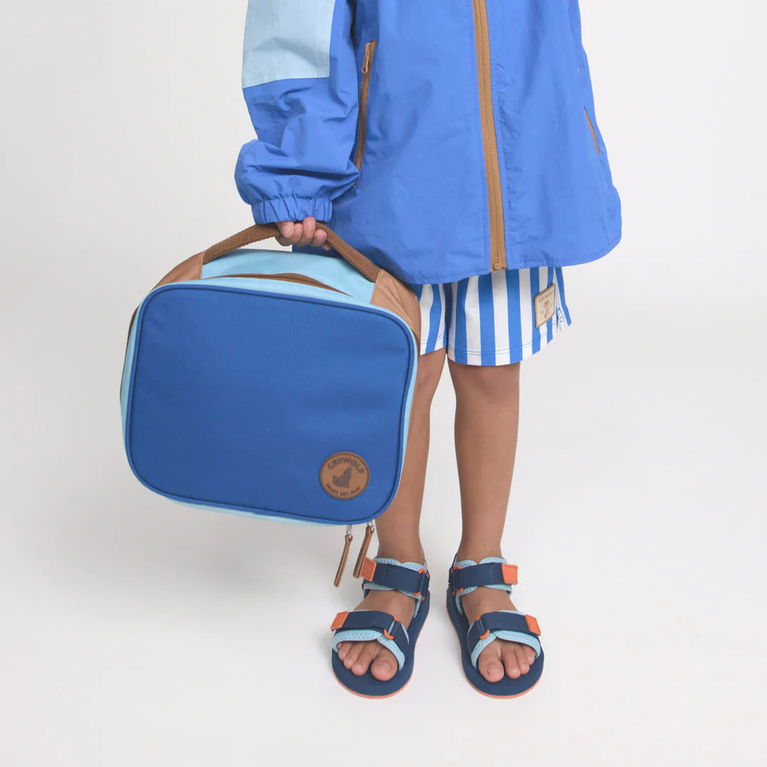 CRYWOLF INSULATED LUNCH BAG | DEEP SEA COLOURBLOCK