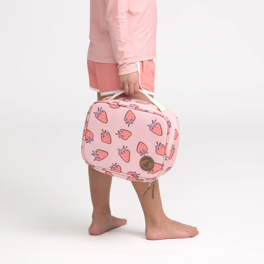 CRYWOLF INSULATED LUNCH BAG | STRAWBERRY SPLASH