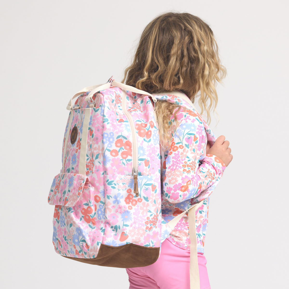 CRYWOLF LARGE BACKPACK | BERRY GARDEN