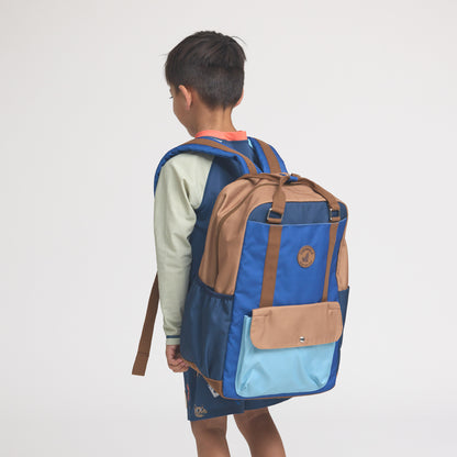 CRYWOLF LARGE BACKPACK | DEEP SEA COLOURBLOCK