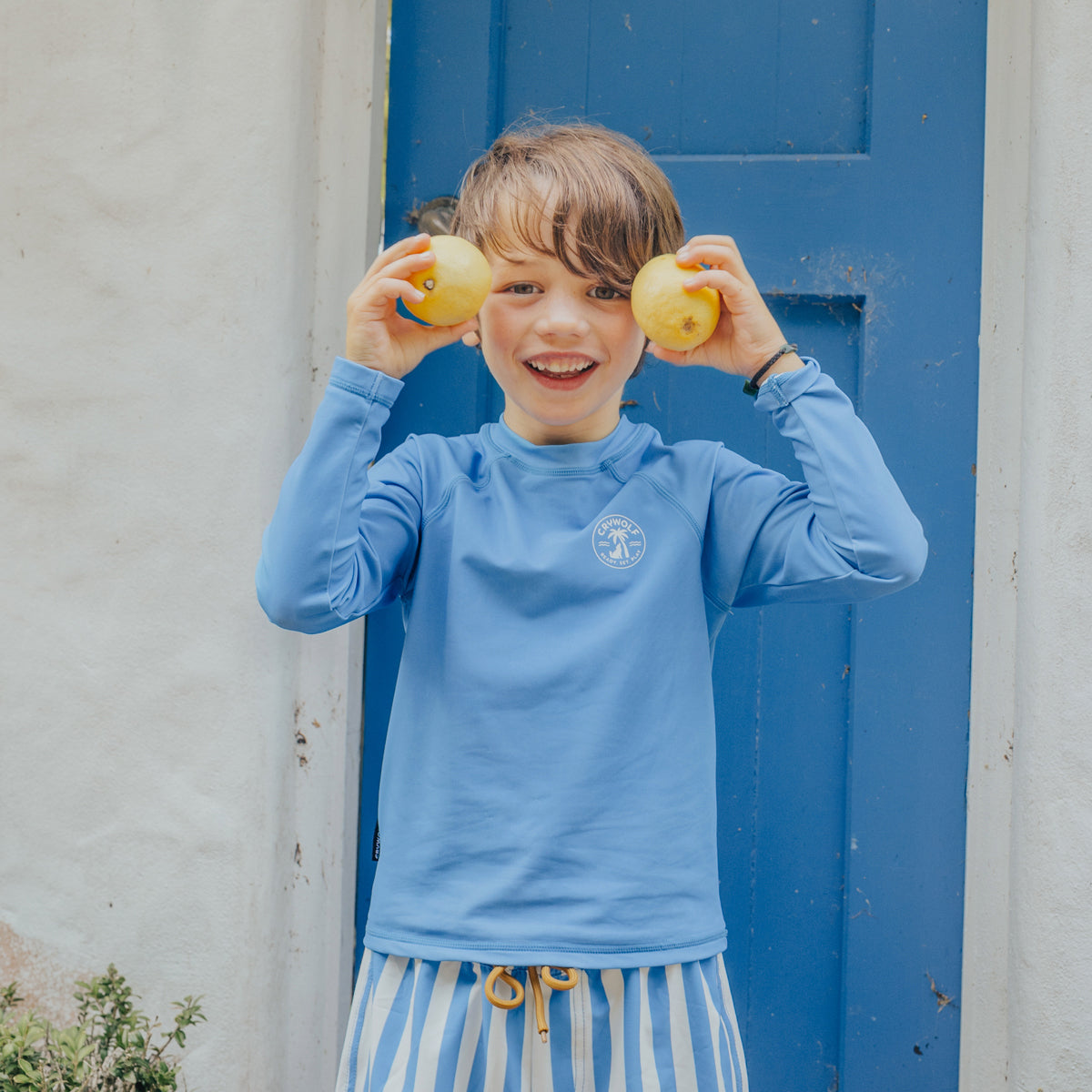 CRYWOLF LONG SLEEVE RASH VEST | DEEP SEA BLUE