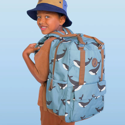 CRYWOLF LARGE BACKPACK | WHALE TRAIL