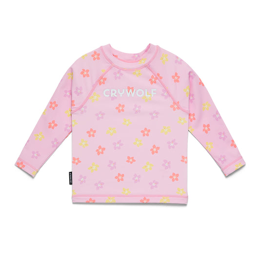 CRYWOLF BABY RASH VEST | HIBISCUS BLOOM