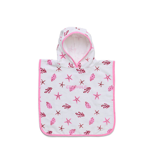 CRYWOLF BABY HOODED TOWEL | LITTLE SHELL