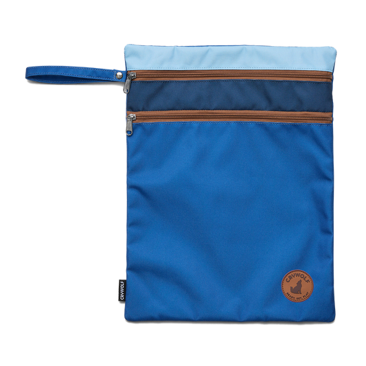 CRYWOLF REUSABLE WETBAG | DEEP SEA COLOUR BLOCK