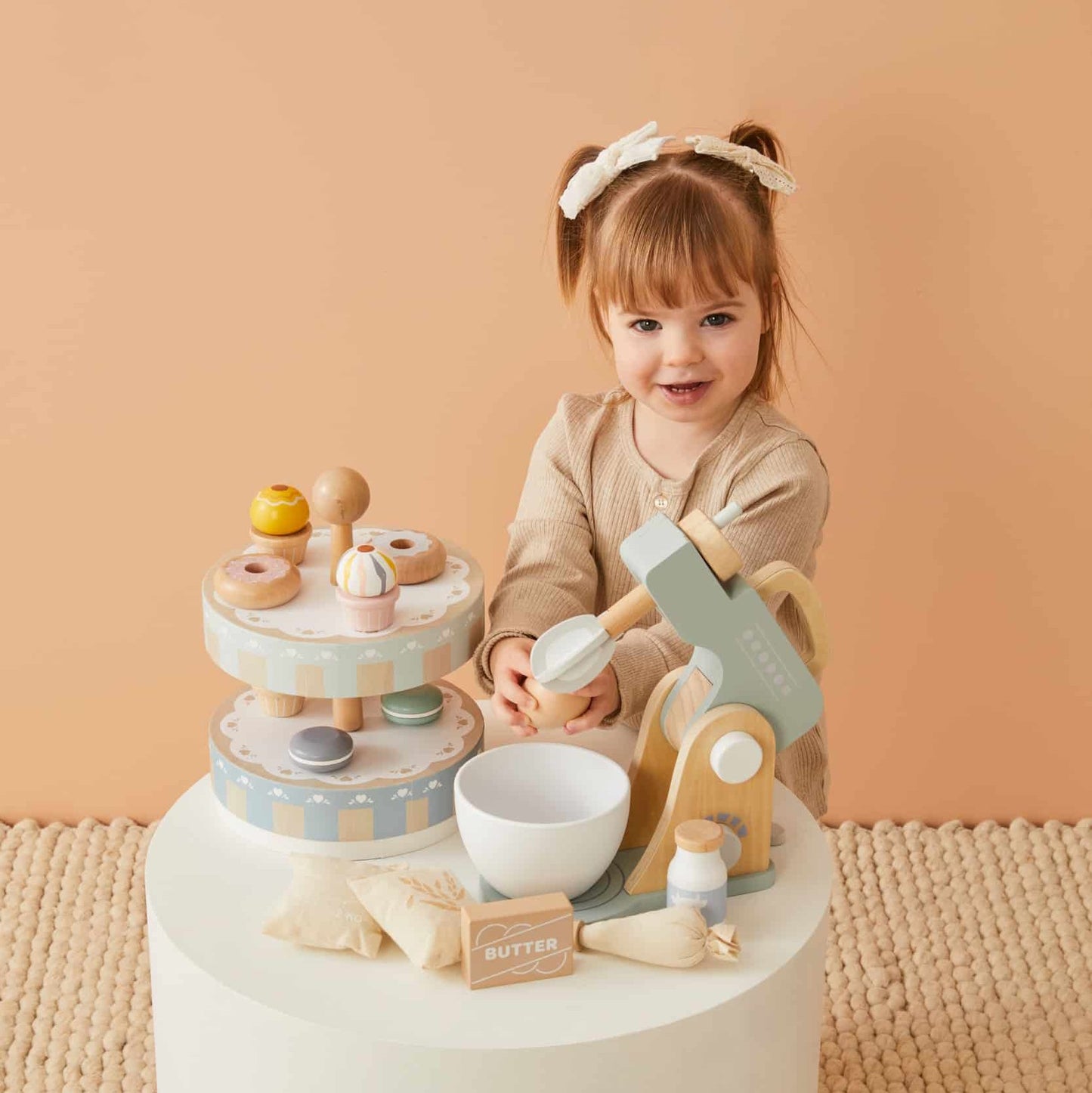 Nordic Kids Wooden Cooking Mixer Set