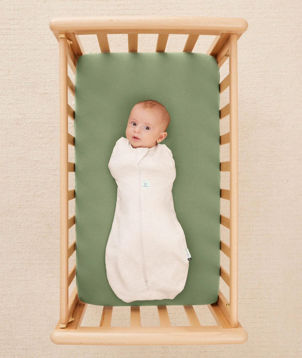 ERGO POUCH COCOON SWADDLE SLEEPING BAG 0.2TOG | OATMEAL MARLE