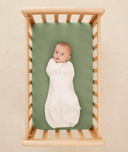 ERGO POUCH COCOON SWADDLE SLEEPING BAG 0.2TOG | OATMEAL MARLE