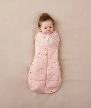 Ergo Pouch Cocoon Swaddle Sleeping Bag - 2.5 TOG - Daisies