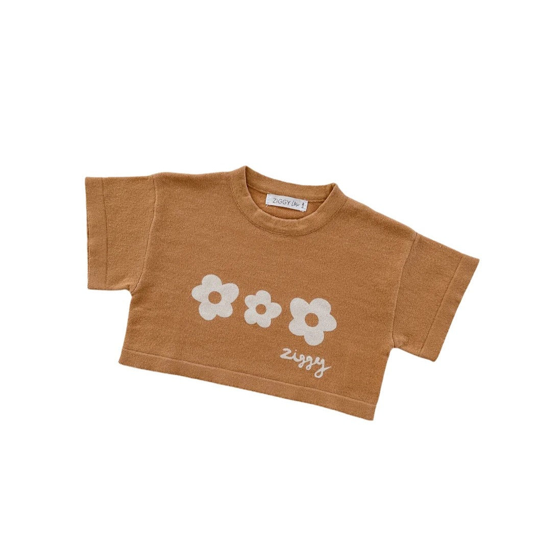 Ziggy lou cropped tee - angus and dudley