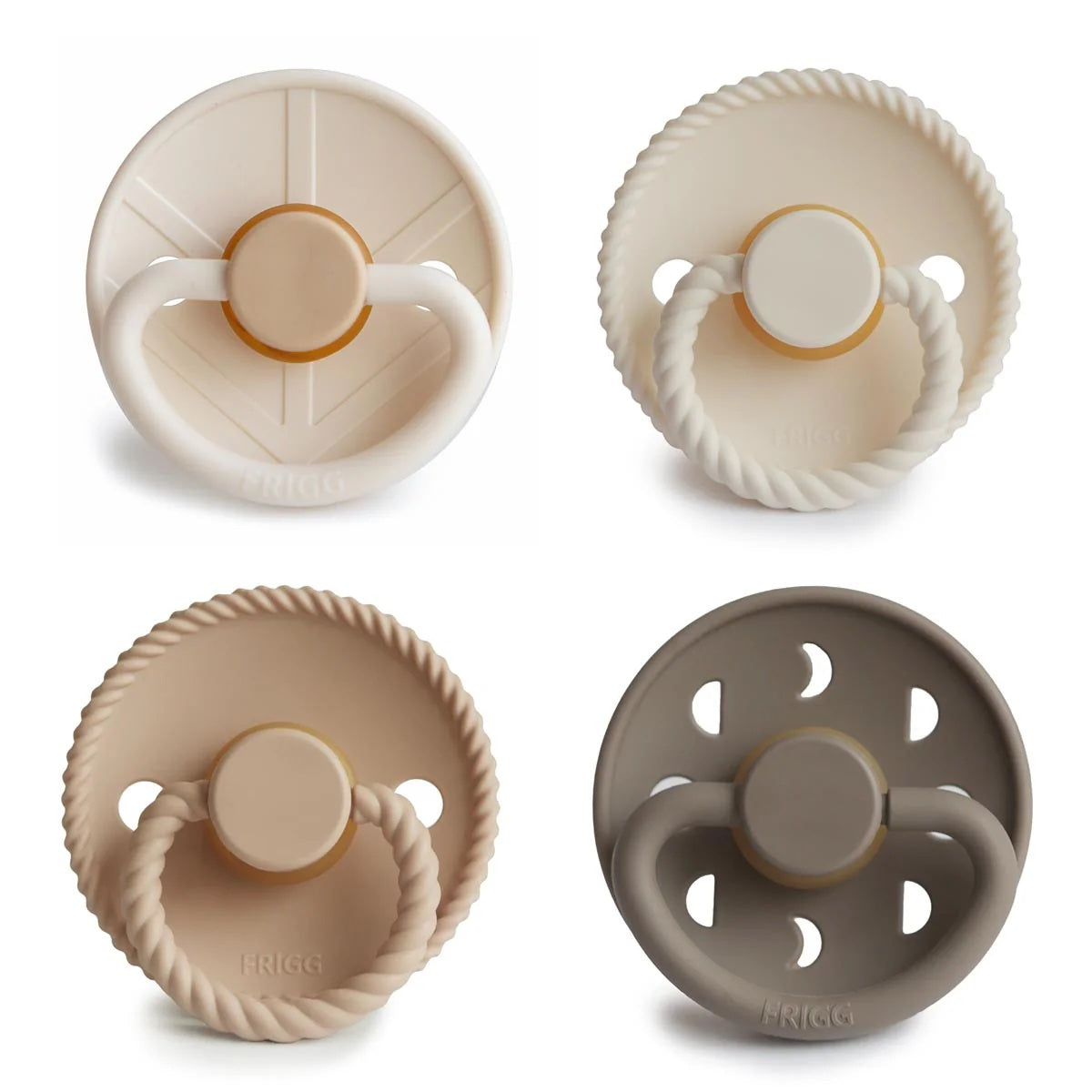 Frigg Multi Pacifier 4 Pack Latex | Crystal Sparkle