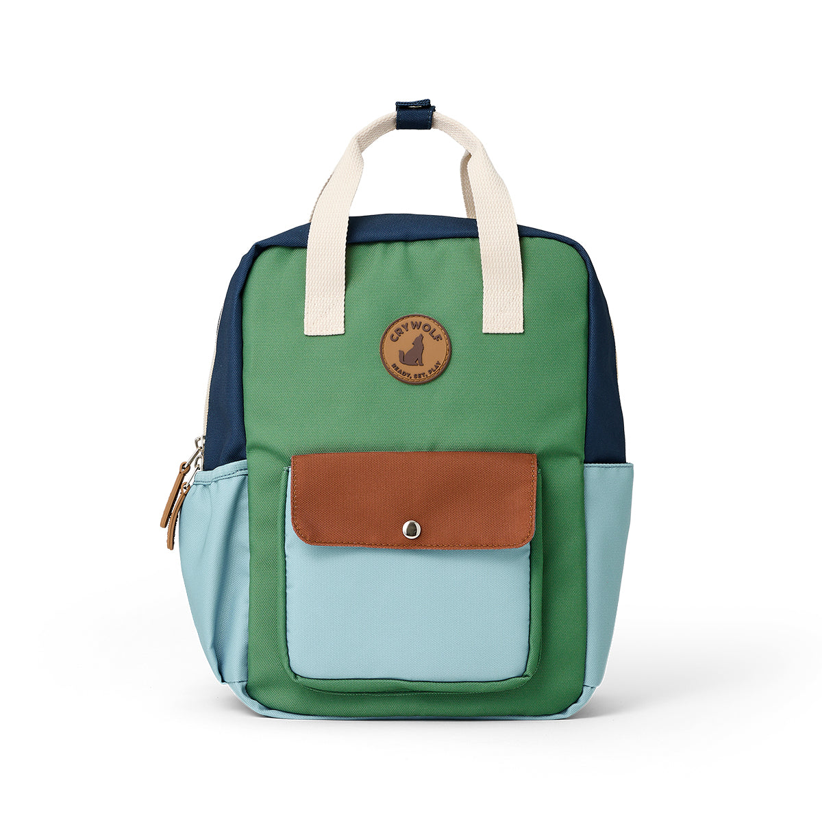 Crywolf Mini Backpack - Ocean Block Colour