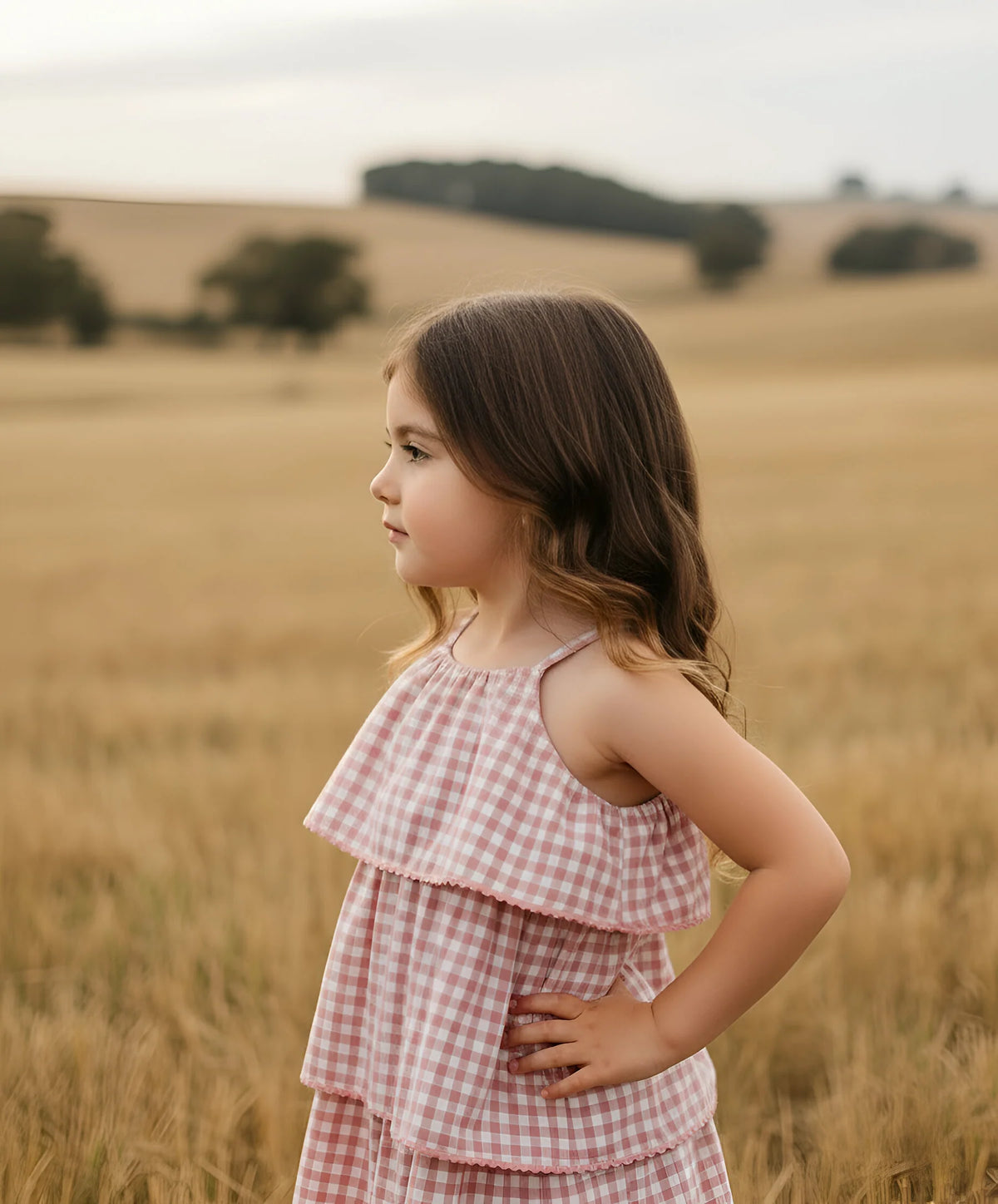 LOVE HENRY | SADIE DRESS | PINK CHECK