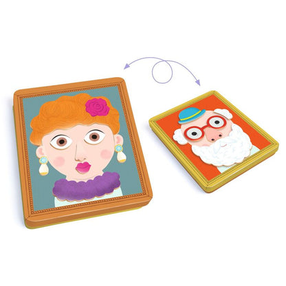 DJECO INZEBOX PORTRAITS MAGNETIC GAME