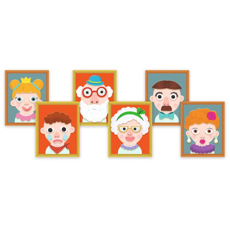 DJECO INZEBOX PORTRAITS MAGNETIC GAME