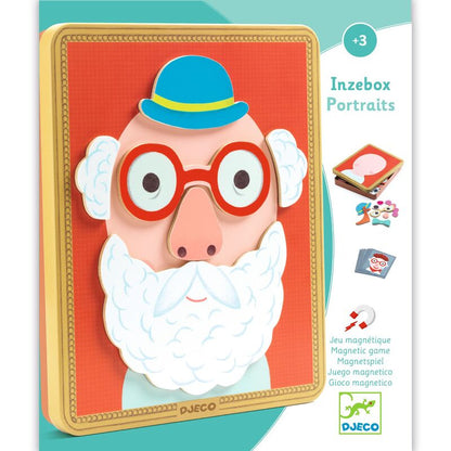 DJECO INZEBOX PORTRAITS MAGNETIC GAME