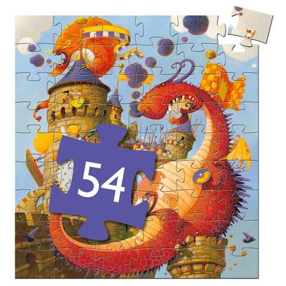 DJECO 54 PCE PUZZLE | VALIANT AND THE DRAGON