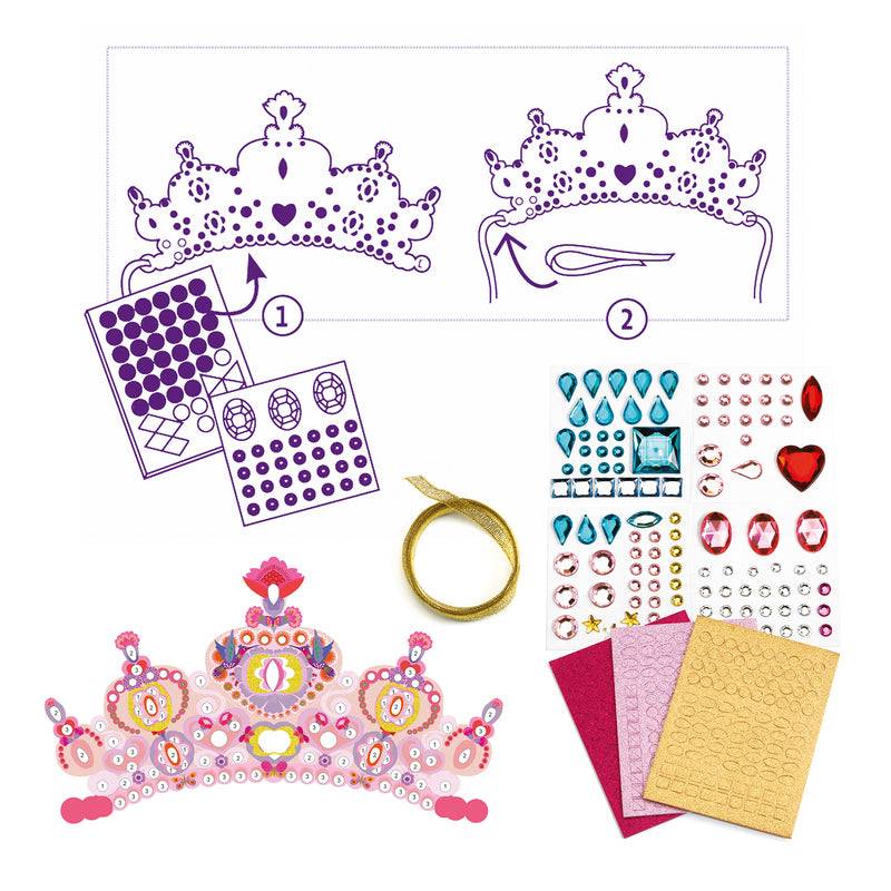 DJECO | DO IT YOURSELF | PRINCESS TIARAS