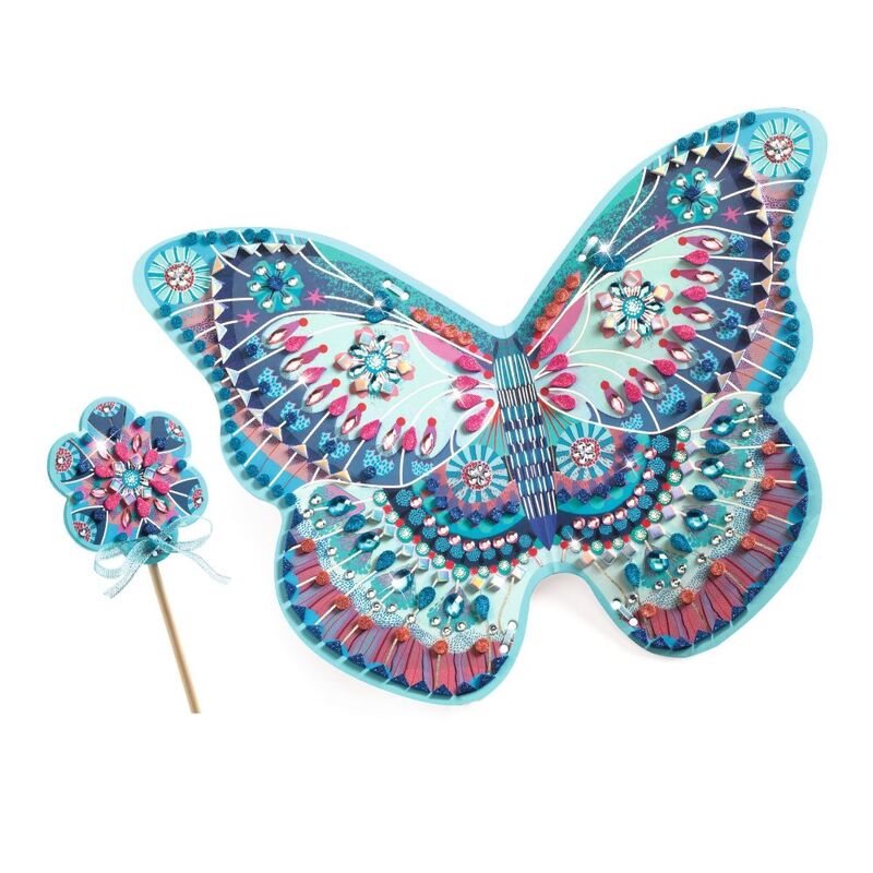 DJECO | DO IT YOURSELF | FAIRY WINGS AND WAND SET