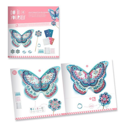 DJECO | DO IT YOURSELF | FAIRY WINGS AND WAND SET