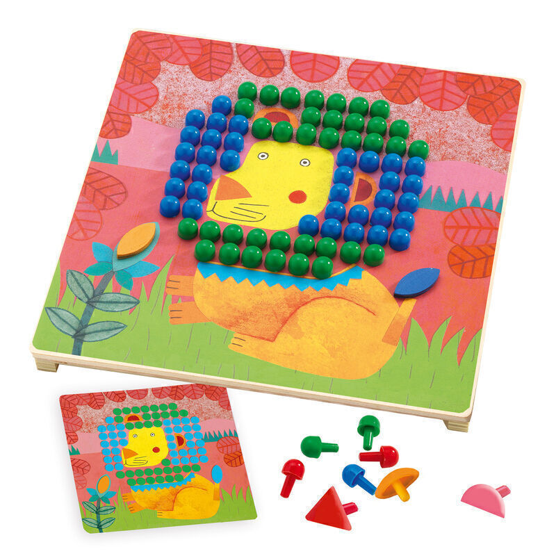 DJECO ANIMO MOSAICO PEG BOARD