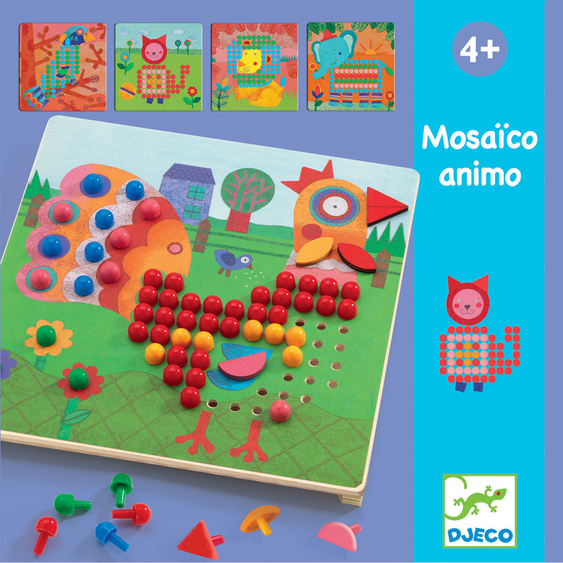 DJECO ANIMO MOSAICO PEG BOARD