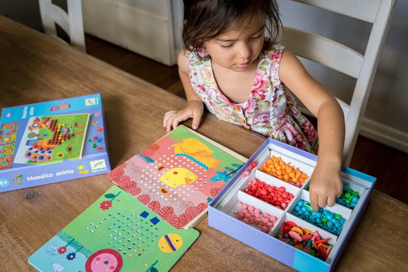 DJECO ANIMO MOSAICO PEG BOARD