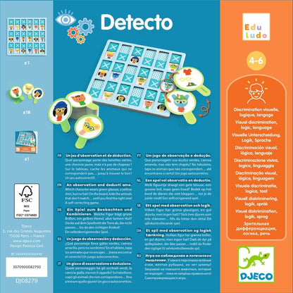 DJECO | DETECTO OBSERVATION AND DETECTIVE EDULUDO GAME