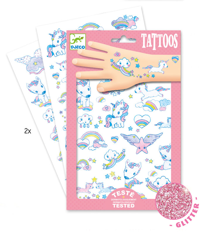 Djeco Tattoos - Unicorns