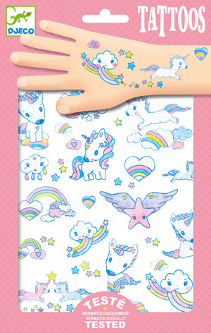 Djeco Tattoos - Unicorns