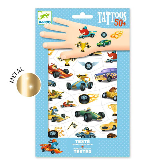 DJECO | TEMPORARY TATTOOS | SPEEDSTERS
