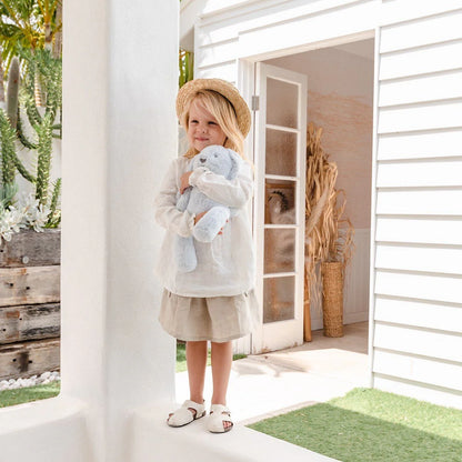 OB DESIGNS SOFT TOY | BAXTER BLUE BUNNY