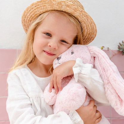 OB DESIGNS SOFT TOY | BETSY PINK BUNNY